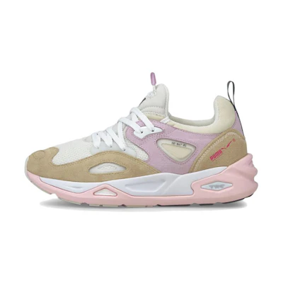 Puma Trc Blaze Athleisure Casual Sports Shoe Unisex Brown White Pink