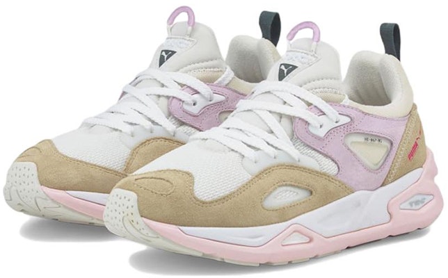 Puma Trc Blaze Zapatillas Deportivas Casual Unisex Marrón Blanco Rosa 383104-03 Lookbook Puma Trc Blaze Zapatillas Deportivas Casual Unisex Marrón Blanco Rosa 383104-03