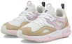 Lookbook 푸마 TRC 블레이즈 운동화 (브라운, 화이트, 핑크) 383104-03