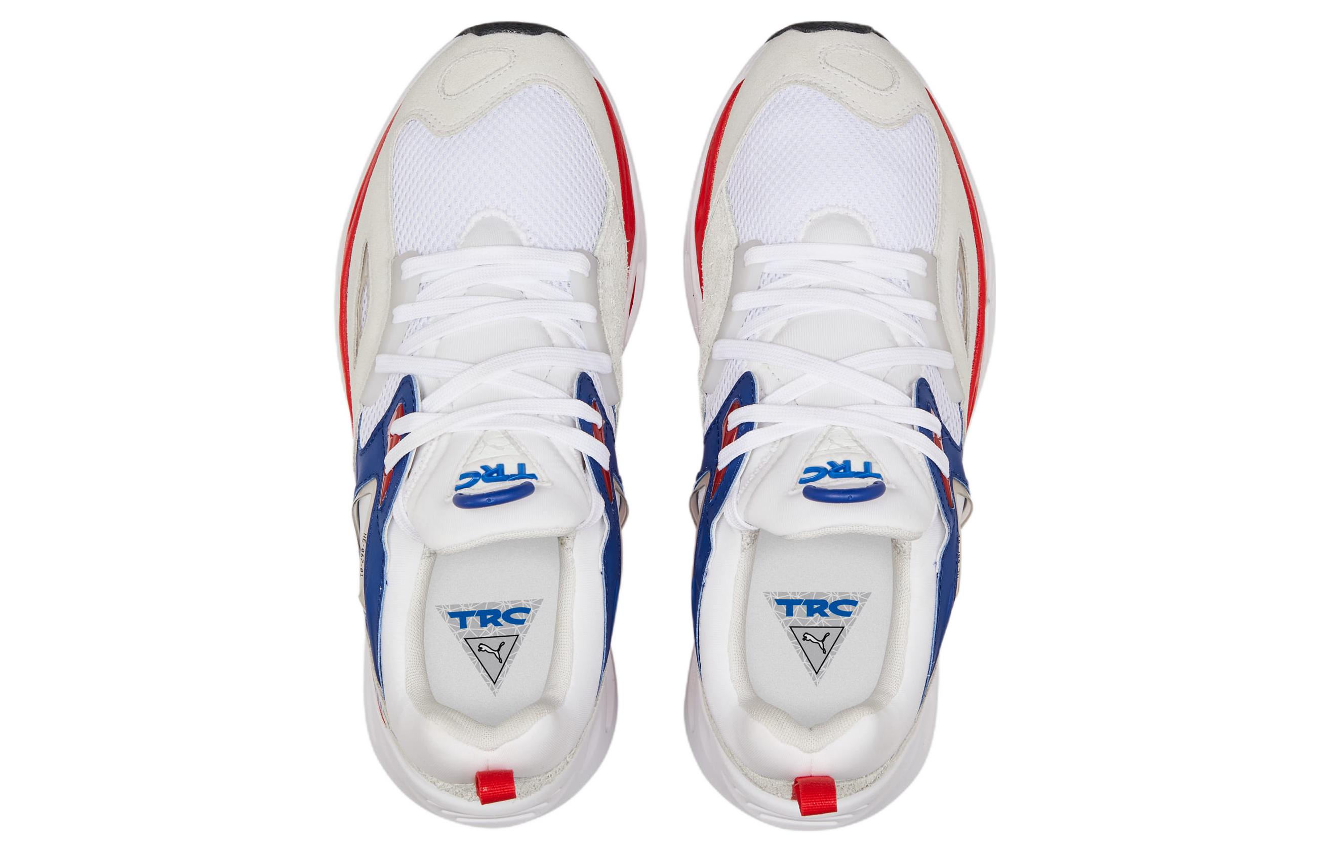 Shop Puma TRC Blaze 'White Red Blue' 384958-08