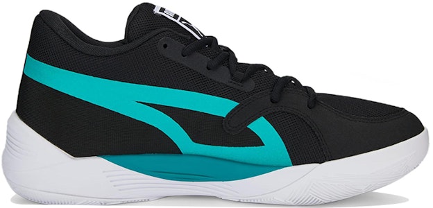 Puma TRC Blaze Court 黑色深海蓝配色 376582-16 Order Puma TRC Blaze Court 黑色深海蓝配色 376582-16