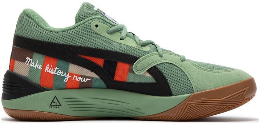 Puma TRC Blaze Court x Black Fives 'Dusty Forest' Pria Wanita Sneakers 377583-02 Order Puma TRC Blaze Court x Black Fives 'Dusty Forest' Pria Wanita Sneakers 377583-02