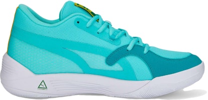 Puma TRC Blaze Court 'Elektro Aqua' Sepatu Basket 376582-20 Order Puma TRC Blaze Court 'Elektro Aqua' Sepatu Basket 376582-20