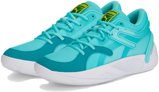 彪马 TRC Blaze Court '电动水蓝'篮球鞋 376582-20 Lookbook 彪马 TRC Blaze Court '电动水蓝'篮球鞋 376582-20