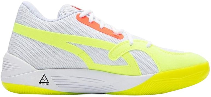 PUMA Trc Blaze Court Glow Stick 防滑耐磨 低筒 籃球鞋 白黃 Order PUMA Trc Blaze Court Glow Stick 防滑耐磨 低筒 籃球鞋 白黃
