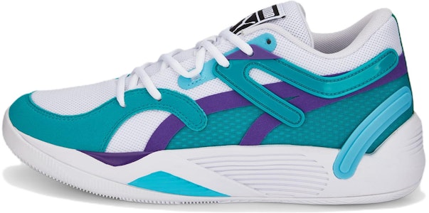 푸마 TRC 블레이즈 코트 '화이트 딥 아쿠아' 376582-17 Buy 푸마 TRC 블레이즈 코트 '화이트 딥 아쿠아' 376582-17