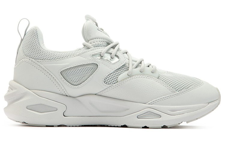 Order Puma TRC Blaze Triple 'Harbor Mist' Sepatu Sneakers Putih Abu bertema Pantai 384959-04