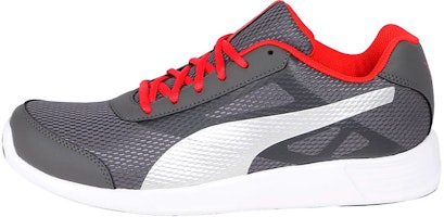 Puma Trenzo IDP 'Castor Grey-Red Blast' 367547-04 Puma Trenzo IDP 'Castor Grey-Red Blast' 367547-04