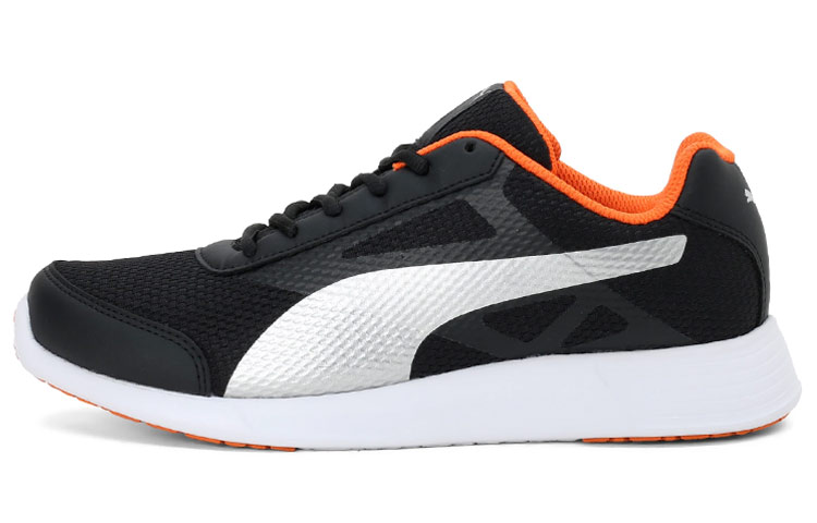 Puma Trenzo II IDP 'Breathable Lightweight Low-Top Running Black White Orange' 368286-08