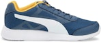 Order Puma Trenzo II IDP 'Kasut Lari Rendah Bernafas Penyerap Kejutan Biru Kuning Putih' 368286-11