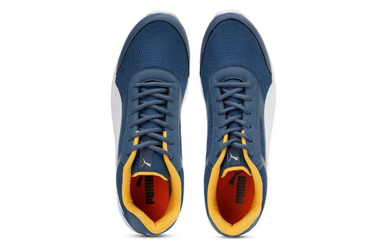 Lookbook Puma Trenzo II IDP Scarpe Running Blu Giallo Bianco Traspiranti Ammortizzate 368286-11