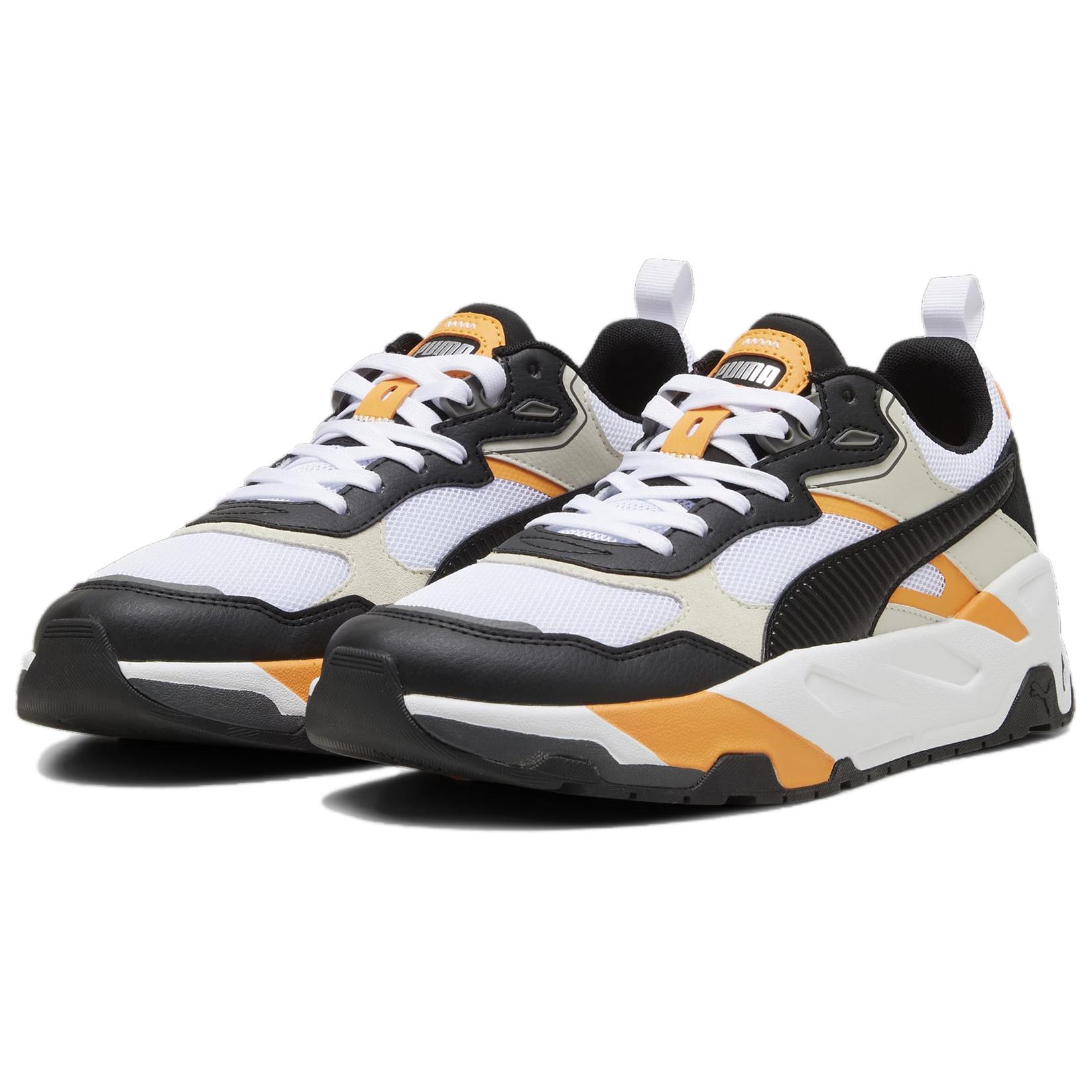 Lookbook 彪马 Trinity ‘白色黑色橘黃’ 389289-20