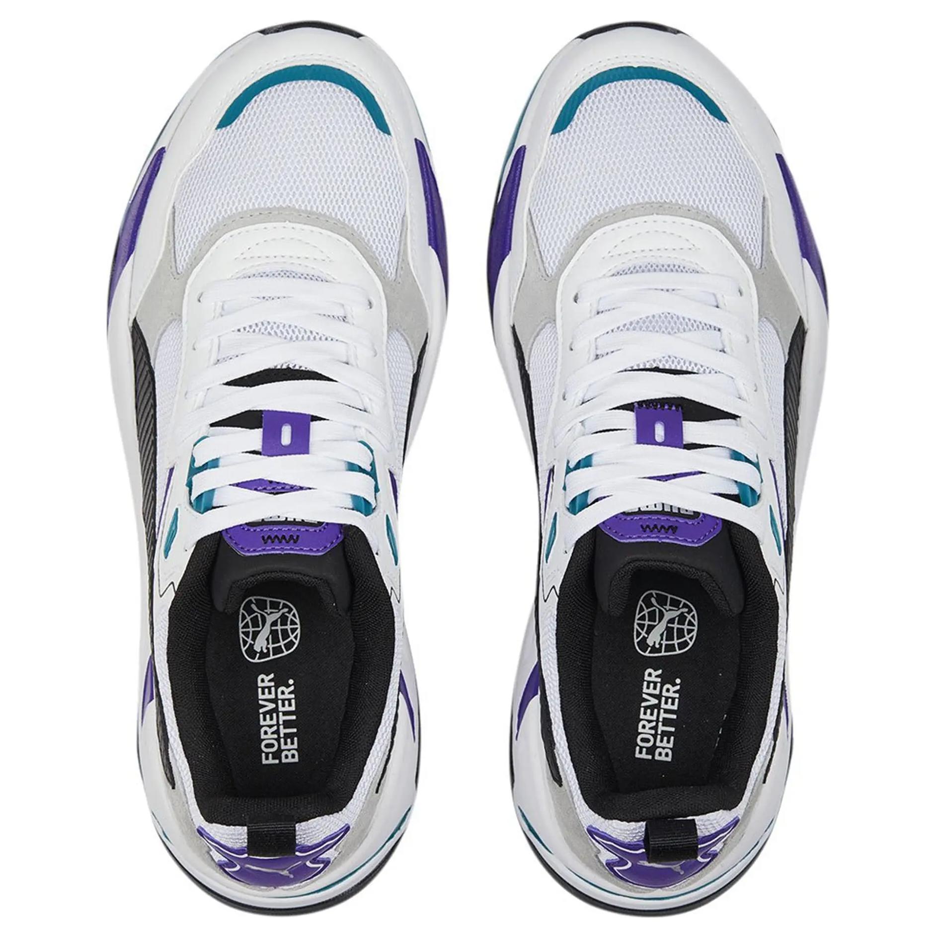 Shop 푸마 트리니티 '화이트 블랙 바이올렛' (Puma Trinity '화이트 블랙 바이올렛') 389289-02