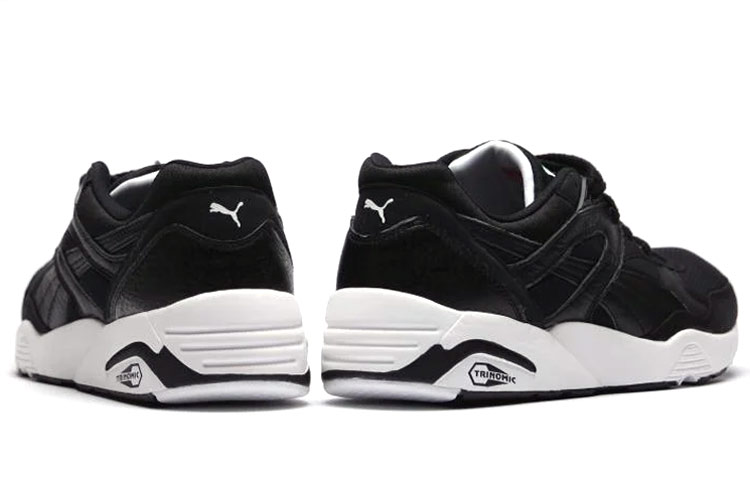 Shop Puma Trinomic R698 減震耐磨防滑 低筒運動鞋 黑