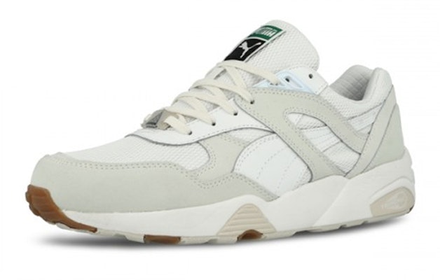 Puma Trinomic R698 拼接拼色 低幫運動鞋 白灰色 Order Puma Trinomic R698 拼接拼色 低幫運動鞋 白灰色