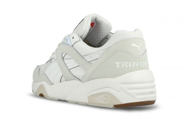 Puma Trinomic R698 拼接拼色 低幫運動鞋 白灰色 Lookbook Puma Trinomic R698 拼接拼色 低幫運動鞋 白灰色