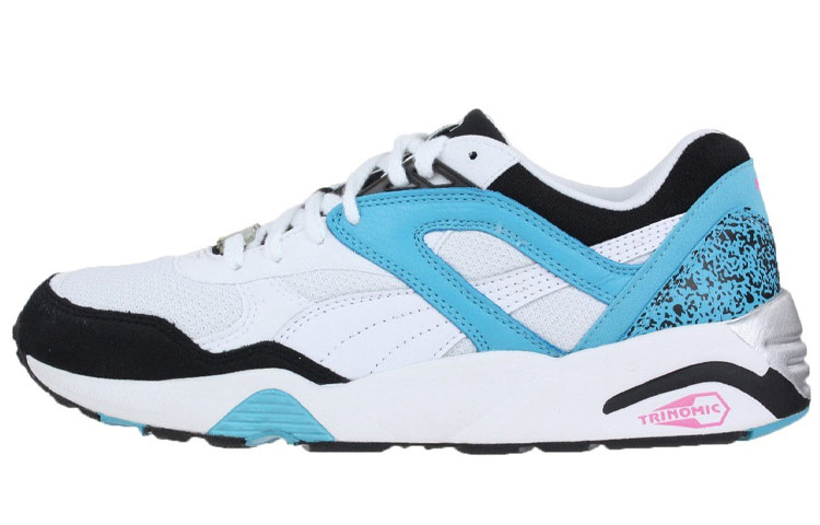 Puma Trinomic R698 'White Blue Black' 357837-01