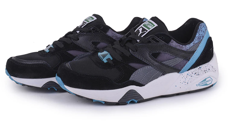 彪马Puma Trinomic R698低帮黑白配色鞋 358628-01 Lookbook 彪马Puma Trinomic R698低帮黑白配色鞋 358628-01