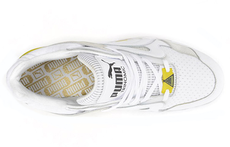 Puma Trinomic Serve Perf 'White Yellow' 圖 3