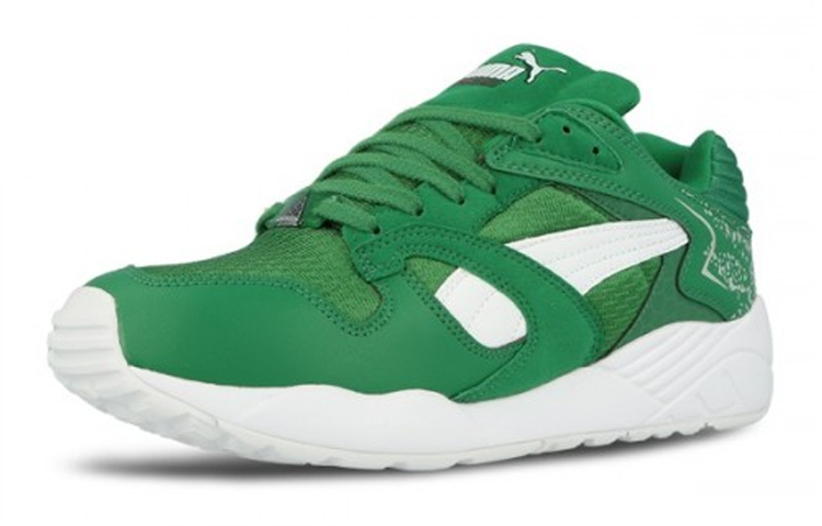 Order 彪馬 Trinomic Xs 復古百搭 低筒休閒跑鞋 綠白