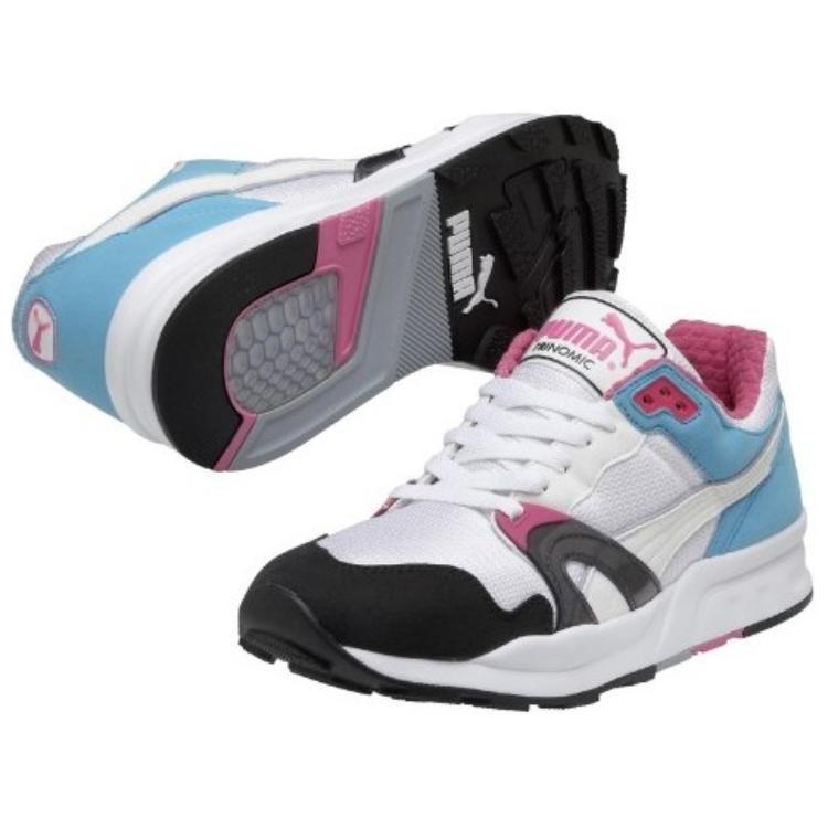 Shop Puma Trinomic Xt1 耐磨低筒老爸鞋 灰藍
