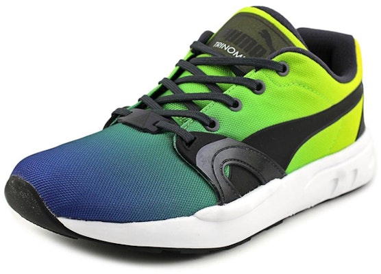 Puma Trinomic Xt S Blur 輕便透氣 低幫休閒跑步鞋 綠黑藍漸變 Order Puma Trinomic Xt S Blur 輕便透氣 低幫休閒跑步鞋 綠黑藍漸變