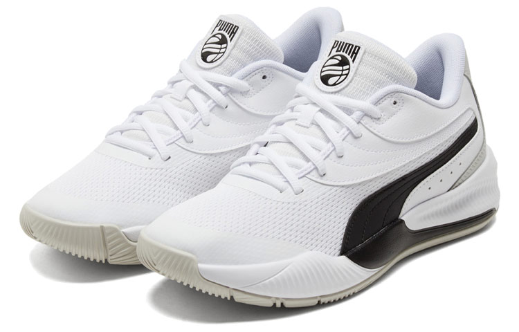 Shop Puma Triple Basketball 'White Black' 195217-06