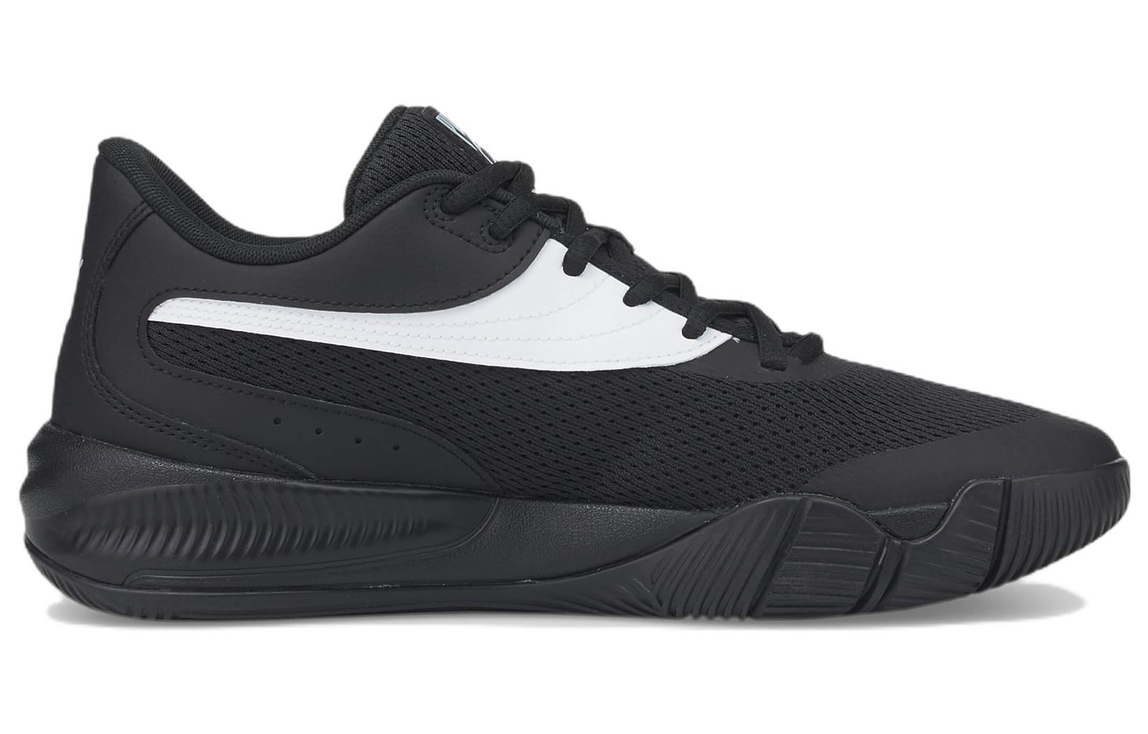 Order Puma 三重低帮鞋 '黑白' 376640-04