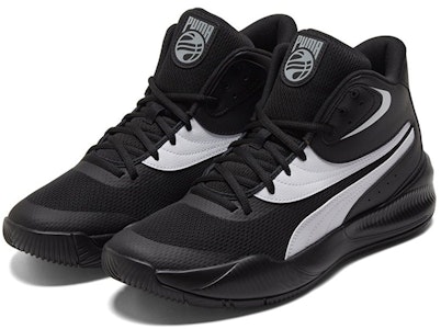 プーマ トリプル ミッド 黒白 (Puma トリプル ミッド くろしろ) 376451-09 Lookbook プーマ トリプル ミッド 黒白 (Puma トリプル ミッド くろしろ) 376451-09