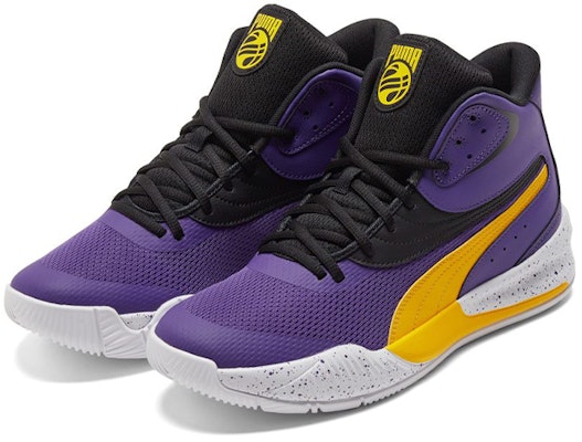 Puma Triple Mid 泼墨"棱镜紫光谱黄" 377570-01 Lookbook Puma Triple Mid 泼墨"棱镜紫光谱黄" 377570-01