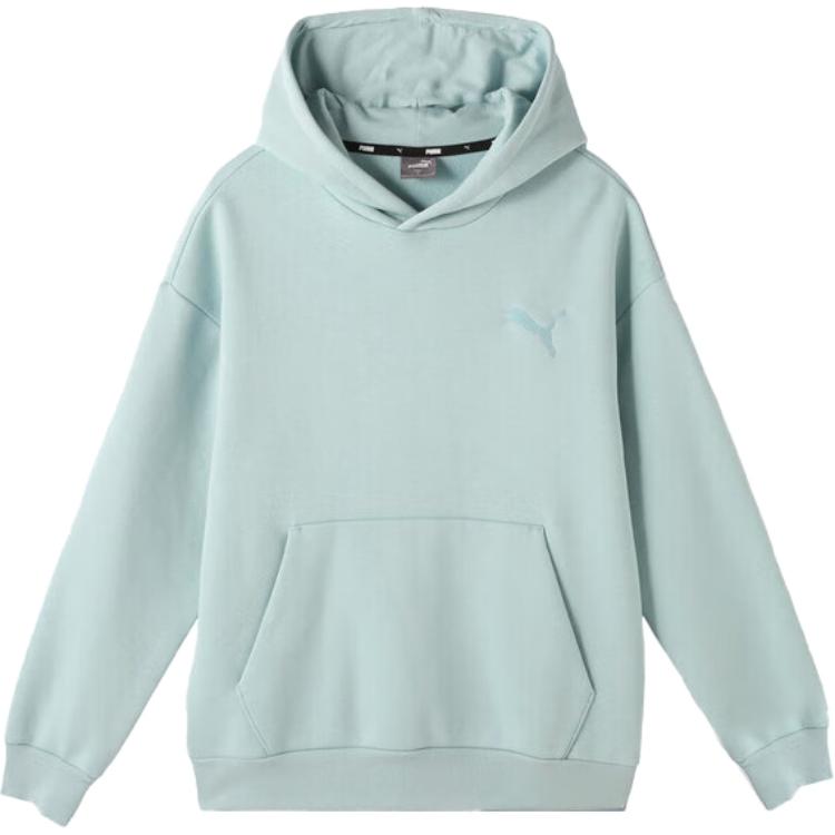 Puma Tropical Lake Blue Hoodie with Logo Embroidery for Men 686854-22
