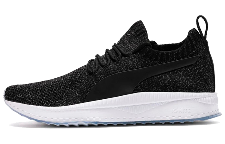 Puma Tsugi Apex Evoknit Low Running Shoes Black/White 366432-13