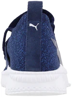 Shop Puma Tsugi Apex Evoknit Low Top Running Shoes Blue/Black 366432-03