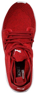 Puma Tsugi Blaze Evoknit 紅色運動鞋 Shop Puma Tsugi Blaze Evoknit 紅色運動鞋