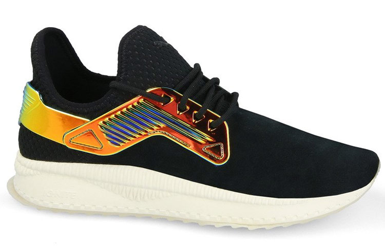 Order Puma Tsugi Cage 'Hitam Emas Putih Gurun' 366359-01