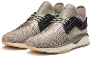 Lookbook Puma Tsugi Cage Premium Trainers 'Brown White' 366894-02