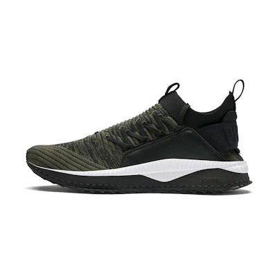 Puma Tsugi Jun Escape Low Running Shoes Green/Black/White
