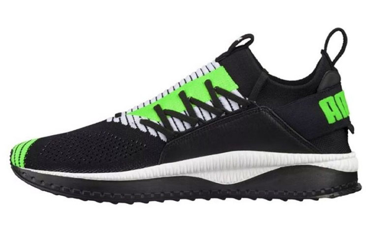 Puma Tsugi Jun Black Green 365489-09