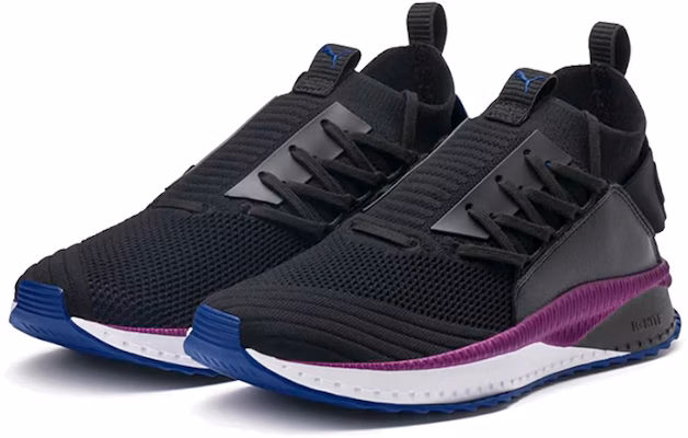 Puma Tsugi Jun Clrshft Kasut Lari Rendah Hitam/Ungu/Putih 366893-05 Lookbook Puma Tsugi Jun Clrshft Kasut Lari Rendah Hitam/Ungu/Putih 366893-05