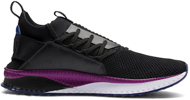 Order Puma Tsugi Jun Clrshft Low Running Shoes Black/Purple/White 366893-05