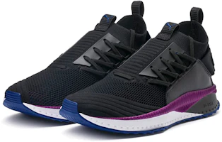 Lookbook Puma Tsugi Jun Clrshft Low Running Shoes Black/Purple/White 366893-05
