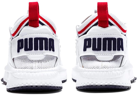 Puma Evolution Tsugi Jun Sport Stripes Kasut Lari Rendah Hitam/Putih 367519-01 Shop Puma Evolution Tsugi Jun Sport Stripes Kasut Lari Rendah Hitam/Putih 367519-01
