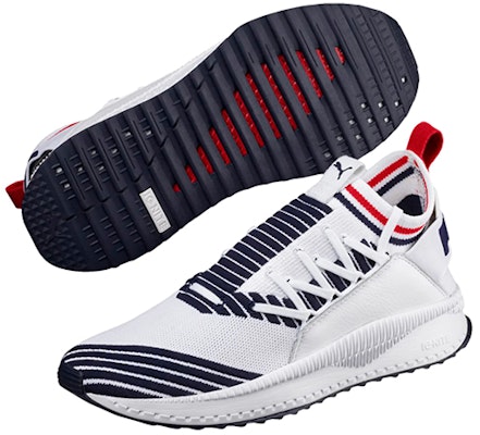 Puma Evolution Tsugi Jun Sport Stripes Kasut Lari Rendah Hitam/Putih 367519-01 Purchase Puma Evolution Tsugi Jun Sport Stripes Kasut Lari Rendah Hitam/Putih 367519-01