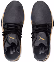 Lookbook Puma Tsugi Netfit Evoknit Low Running Shoes Black/Grey/Gold 365108-10