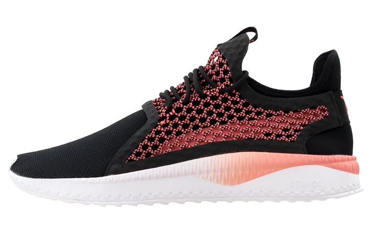 Buy 彪马 Tsugi Netfit V2 舒适耐磨 低帮拼色運動鞋 黑粉