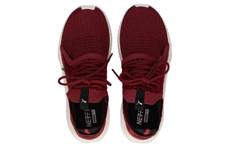 Shop Puma Tsugi Netfit V2 EvoKnit ''Rot Weiß'' 365487-04