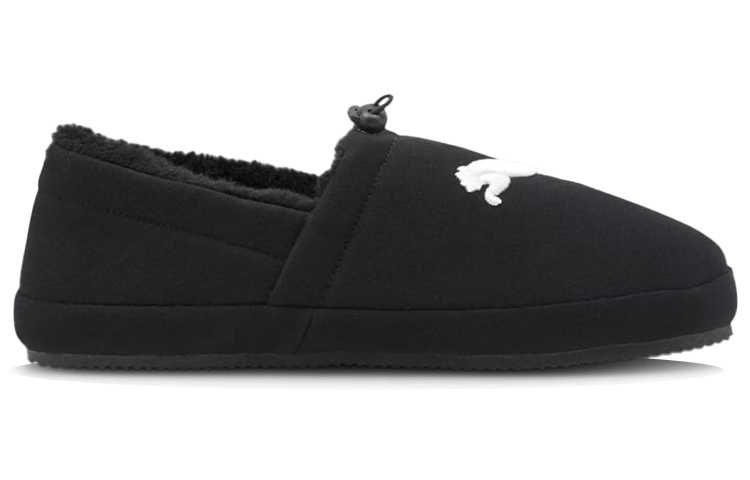 Order Puma Tuff Mocc Cat Slippers 'Black White' 385125-01
