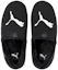 Shop Puma Tuff Mocc Cat Slippers 'Black White' 385125-01