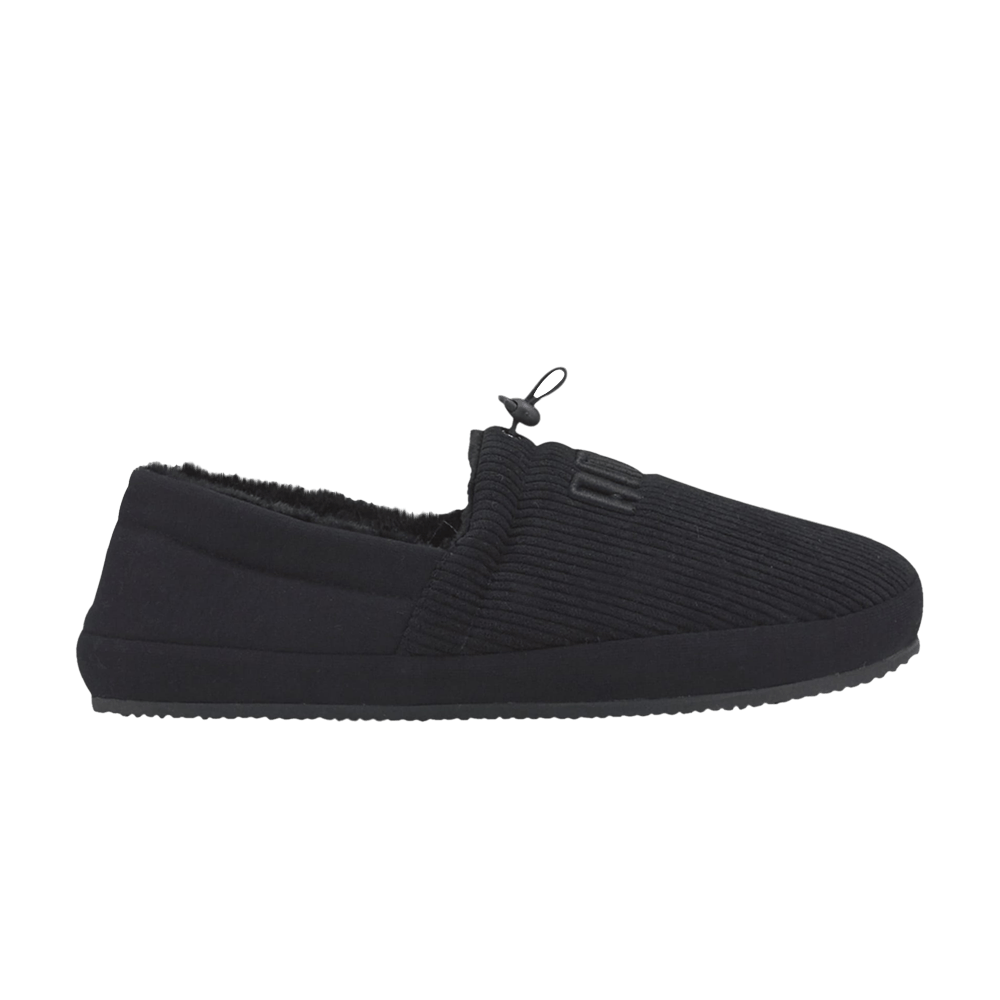 Puma Tuff Mocc Corduroy Slipper 'Black Asphalt' 385727-01