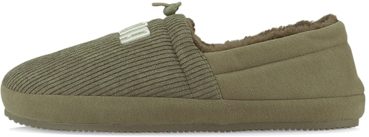Puma Tuff Mocc Corduroy Slipper 'Dark Green Spring Moss' 385727-03 Puma Tuff Mocc Corduroy Slipper 'Dark Green Spring Moss' 385727-03
